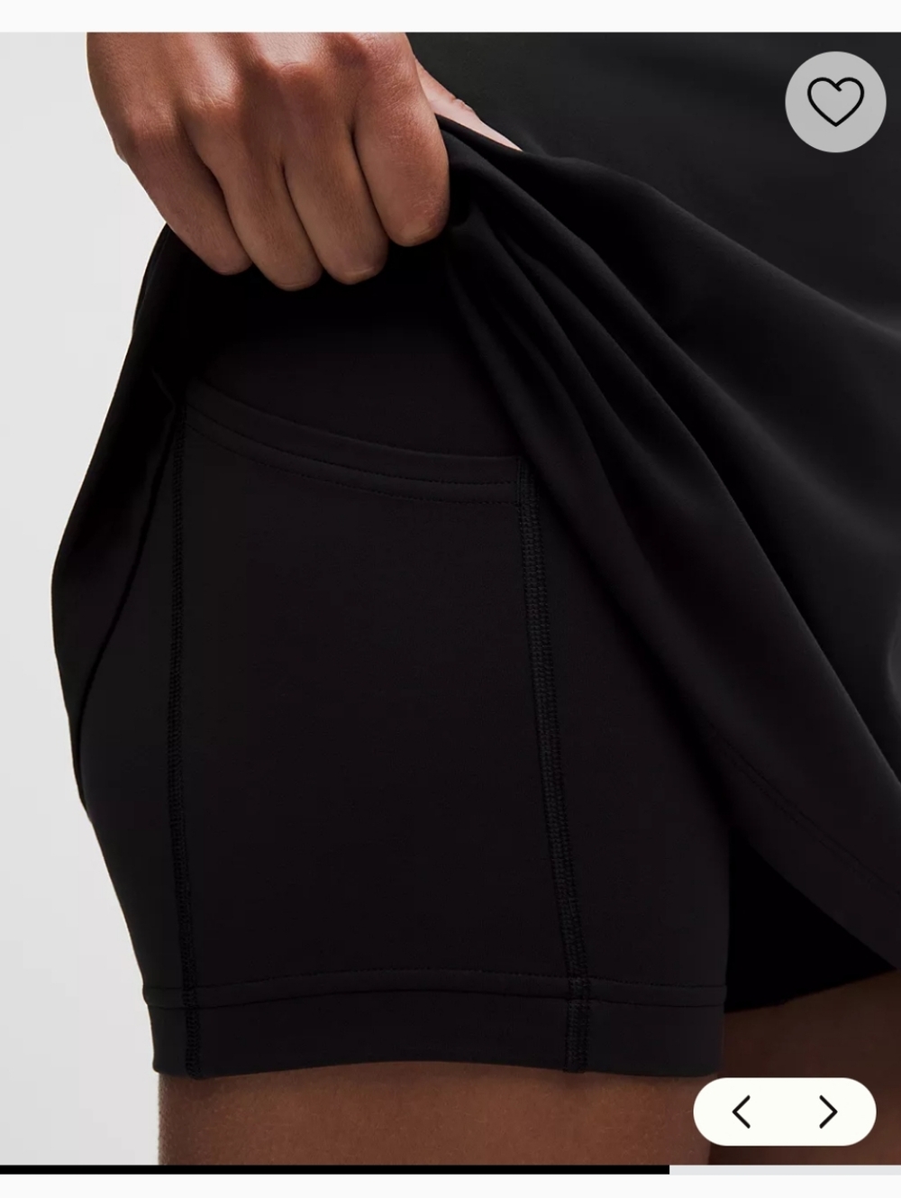 Lululemon | Black Sleeveless V-Neck Mini Dress - Picture 3 of 6